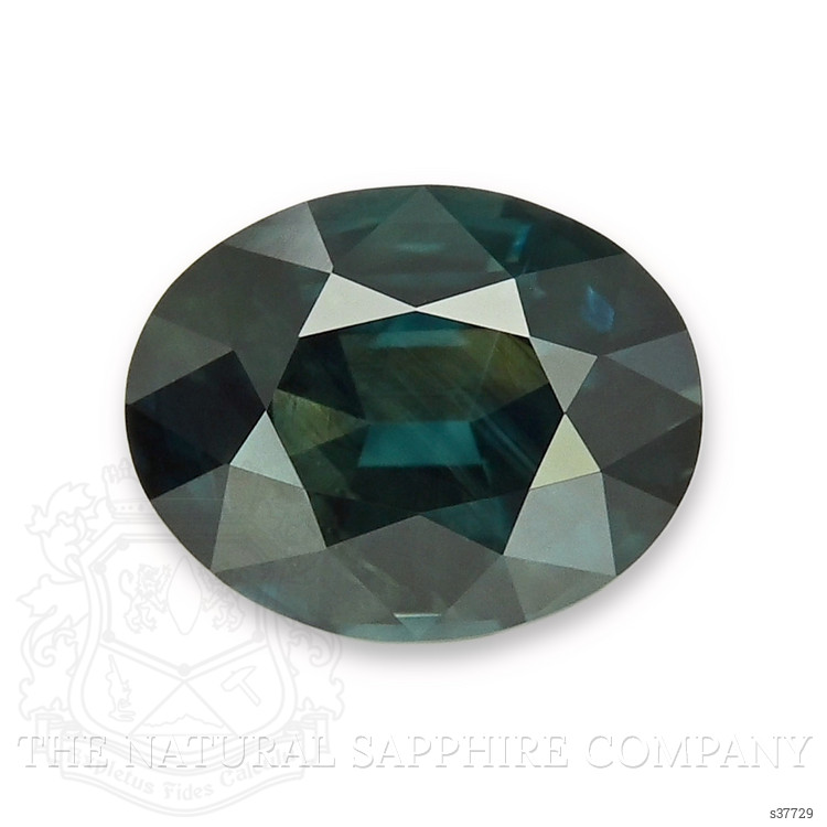 2.06 Ct. Bluish Green Sapphire from Tanzania