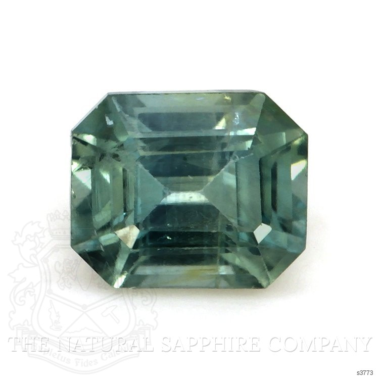 0.70 Ct. Bluish Green Sapphire from Ceylon (Sri Lanka)