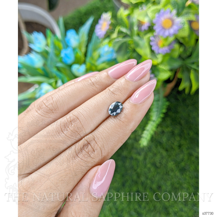 1.59 Ct. Bluish Green Sapphire from Tanzania