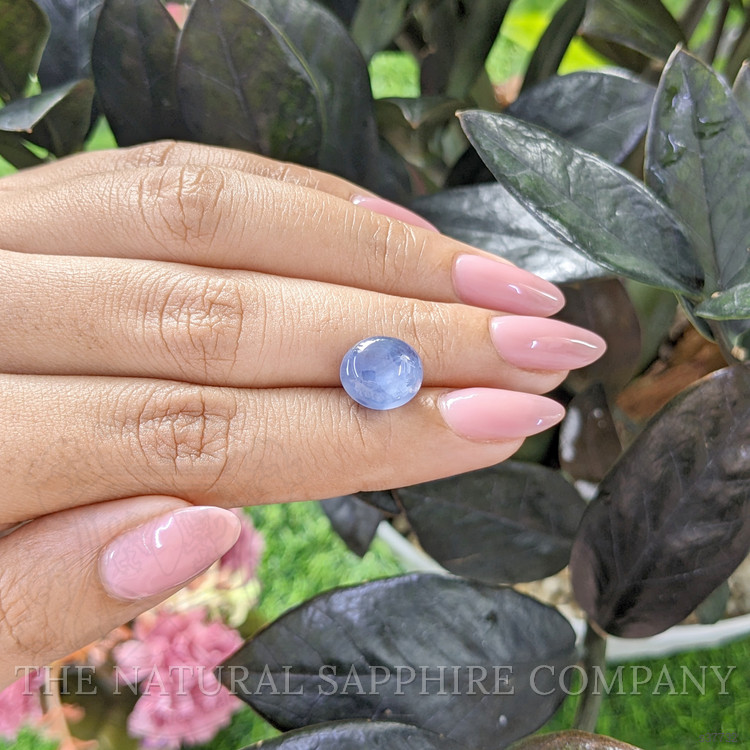 6.69 Ct. Blue Star Sapphire from Tanzania