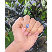 4.30 Ct. Blue Star Sapphire from Tanzania Life Style