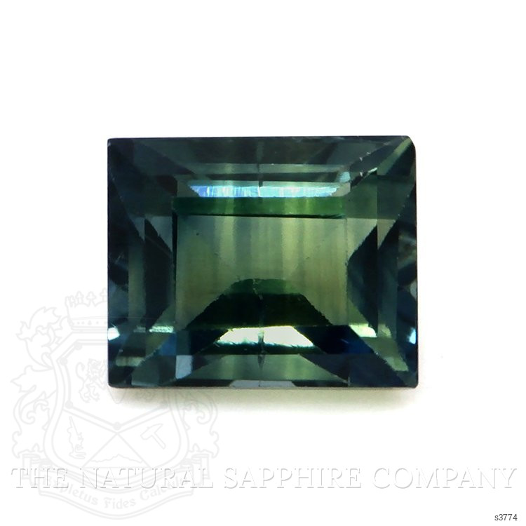 0.70 Ct. Bluish Green Sapphire from Ceylon (Sri Lanka)