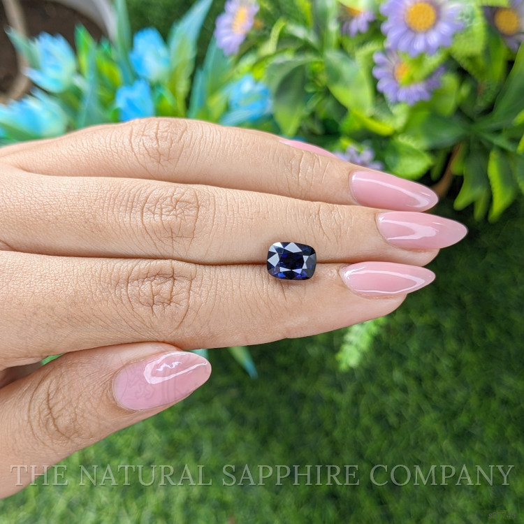 3.52 Ct. Blue Sapphire from Madagascar