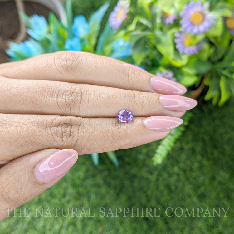 1.04 Ct. Purple Sapphire from Madagascar