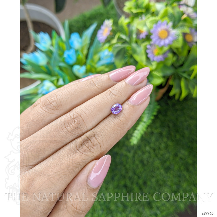1.04 Ct. Purple Sapphire from Madagascar