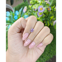 1.04 Ct. Purple Sapphire from Madagascar Life Style