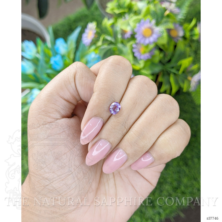 1.04 Ct. Purple Sapphire from Madagascar