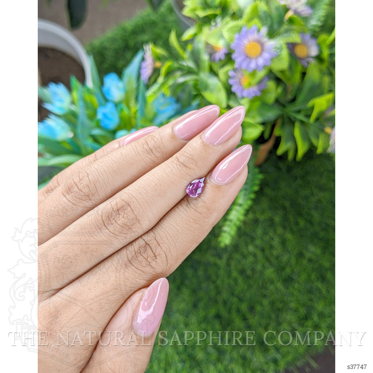 0.86 Ct. Purplish Pink Sapphire from Madagascar