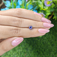 0.83 Ct. Color Change Sapphire from Tanzania Life Style