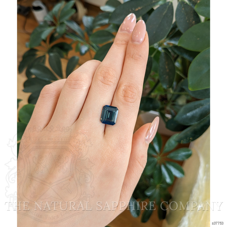 9.84 Ct. Bluish Green Sapphire from Madagascar