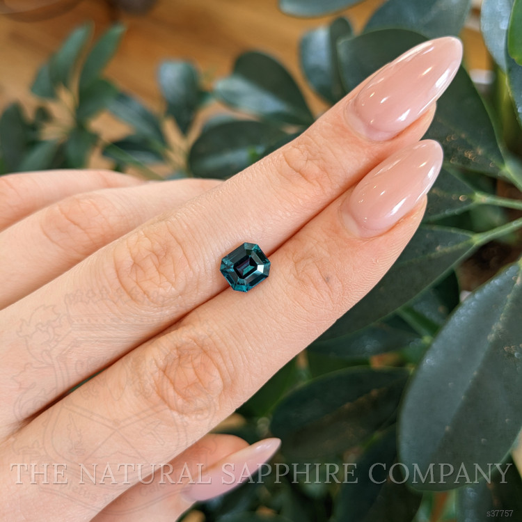 3.08 Ct. Bluish Green Sapphire from Madagascar