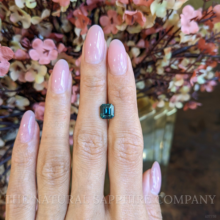 2.53 Ct. Bluish Green Sapphire from Madagascar