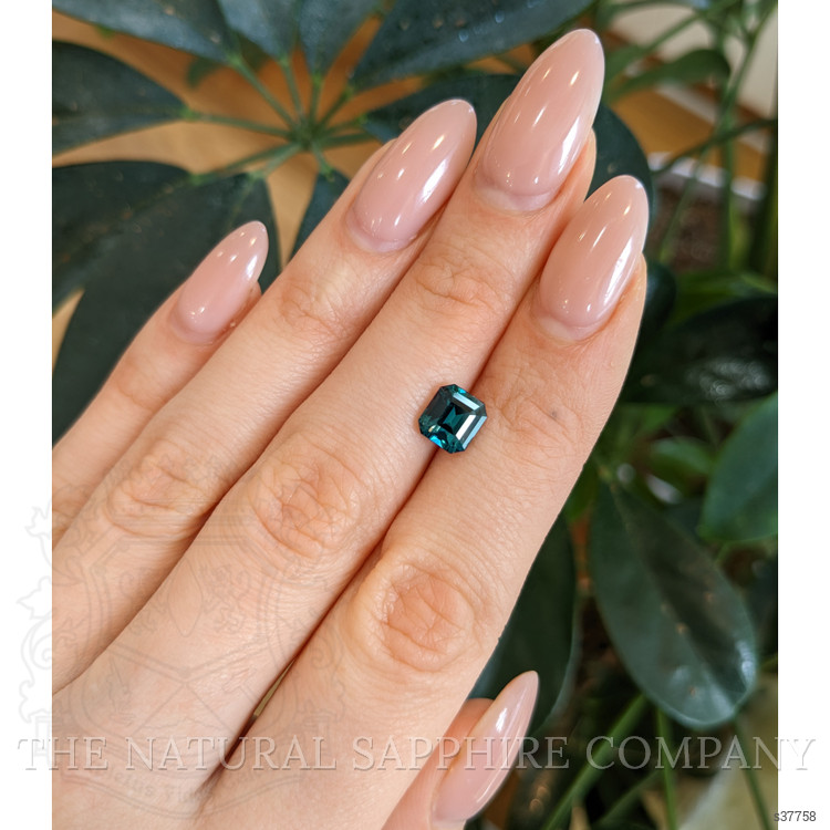 2.53 Ct. Bluish Green Sapphire from Madagascar