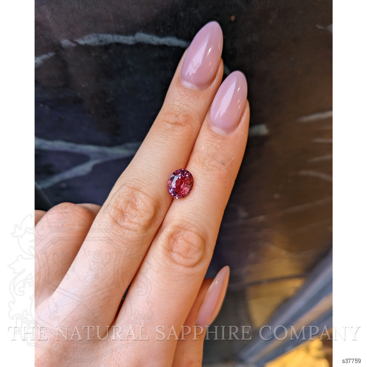 3.52 Ct. Reddish Pink Sapphire from Madagascar