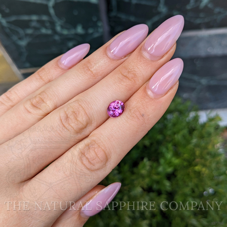 2.16 Ct. Purplish Pink Sapphire from Madagascar