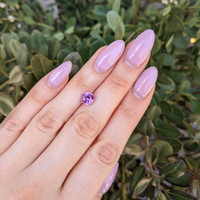 2.37 Ct. Purplish Pink Sapphire from Ceylon (Sri Lanka) Life Style