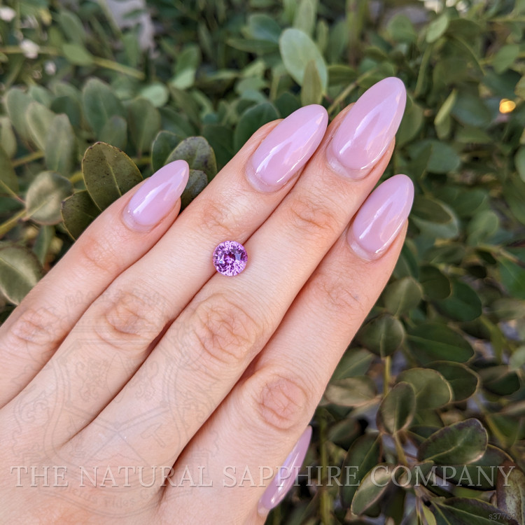2.37 Ct. Purplish Pink Sapphire from Ceylon (Sri Lanka)