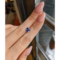 2.06 Ct. Violet Sapphire from Madagascar Life Style