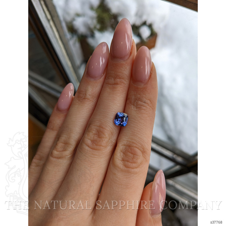 2.06 Ct. Violet Sapphire from Madagascar
