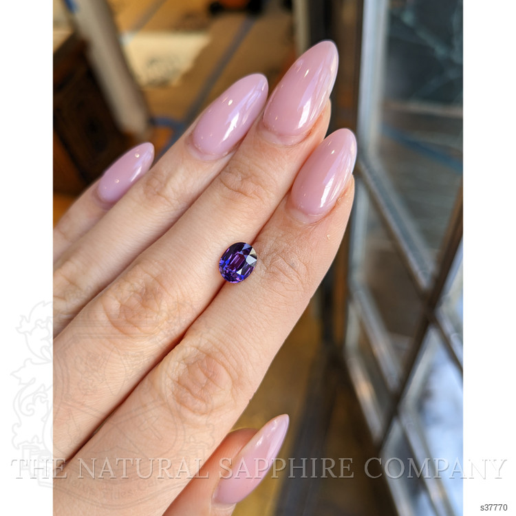 2.08 Ct. Purple Sapphire from Madagascar
