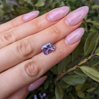 4.34 Ct. Purple Sapphire from Ceylon (Sri Lanka) Life Style