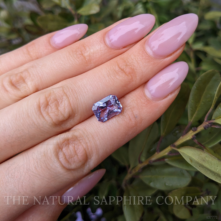 4.34 Ct. Purple Sapphire from Ceylon (Sri Lanka)