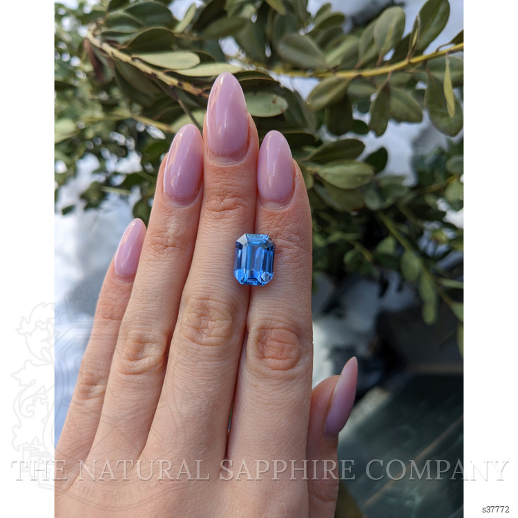 10.08 Ct. Blue Sapphire from Ceylon (Sri Lanka)