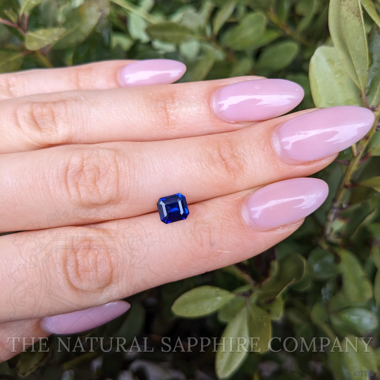 1.59 Ct. Blue Sapphire from Ceylon (Sri Lanka)