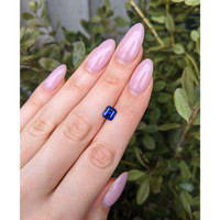 1.59 Ct. Blue Sapphire from Ceylon (Sri Lanka) Life Style