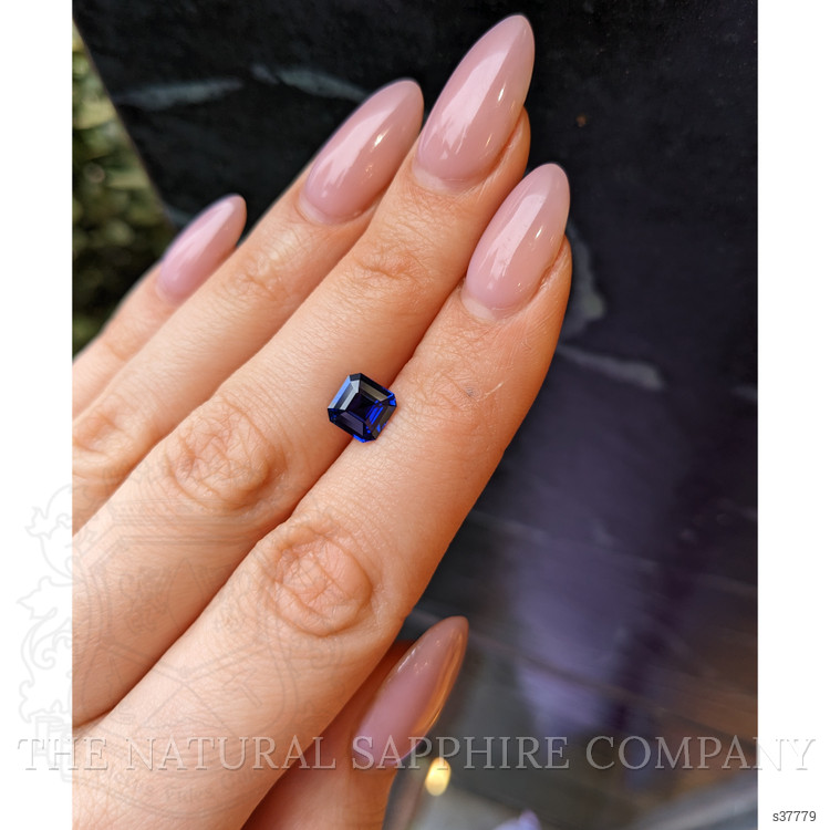 2.03 Ct. Blue Sapphire from Ceylon (Sri Lanka)