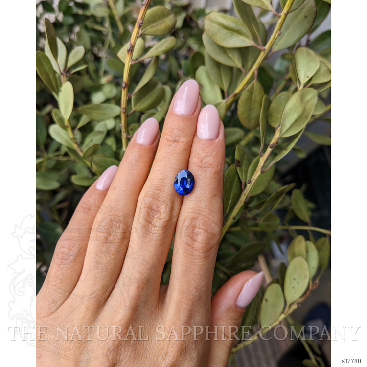 3.52 Ct. Blue Sapphire from Ceylon (Sri Lanka)