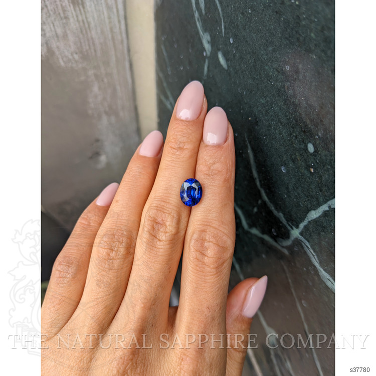 3.52 Ct. Blue Sapphire from Ceylon (Sri Lanka)
