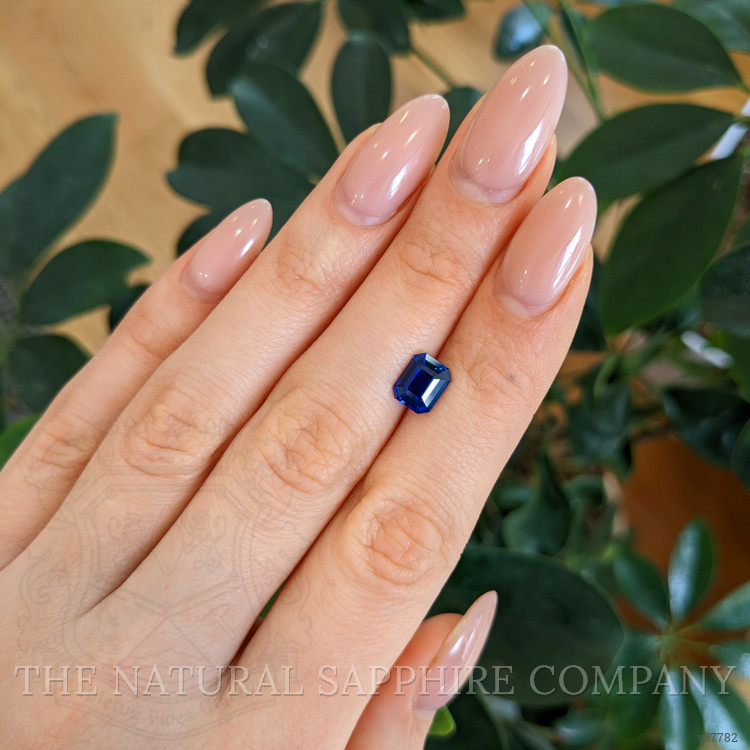 2.39 Ct. Blue Sapphire from Ceylon (Sri Lanka)