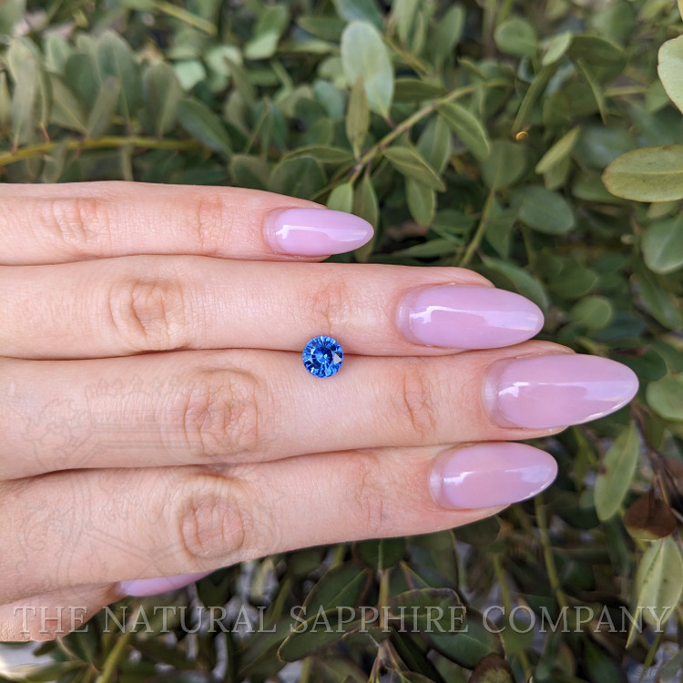 1.45 Ct. Blue Sapphire from Ceylon (Sri Lanka)