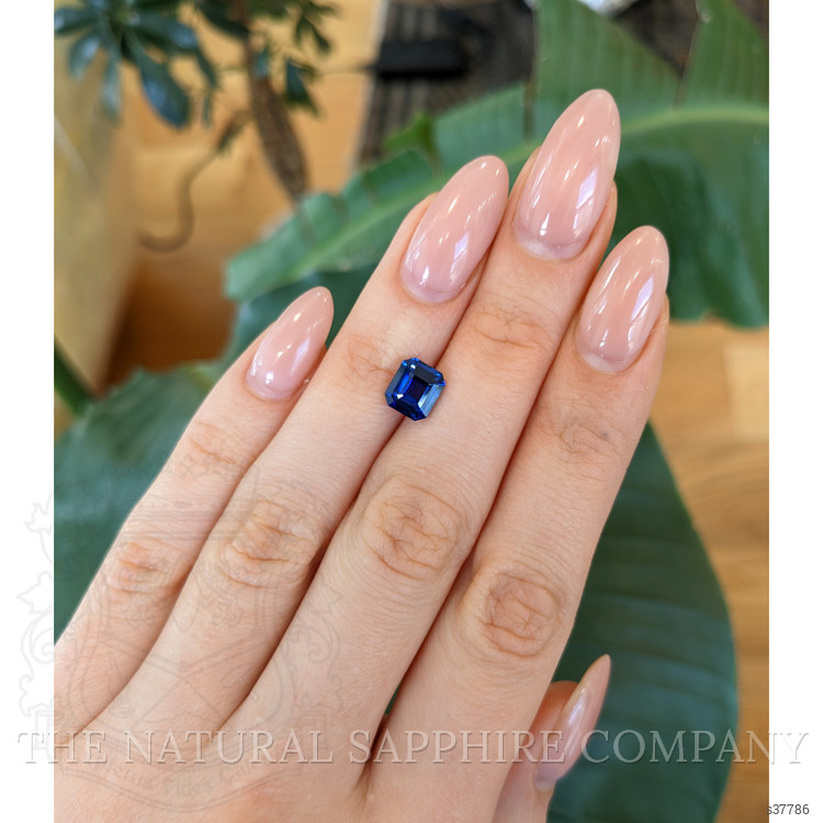 2.54 Ct. Blue Sapphire from Ceylon (Sri Lanka)