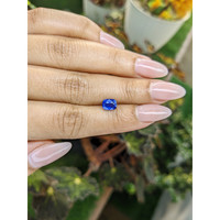 1.33 Ct. Blue Sapphire from Ceylon (Sri Lanka) Life Style