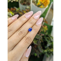 1.33 Ct. Blue Sapphire from Ceylon (Sri Lanka) Life Style