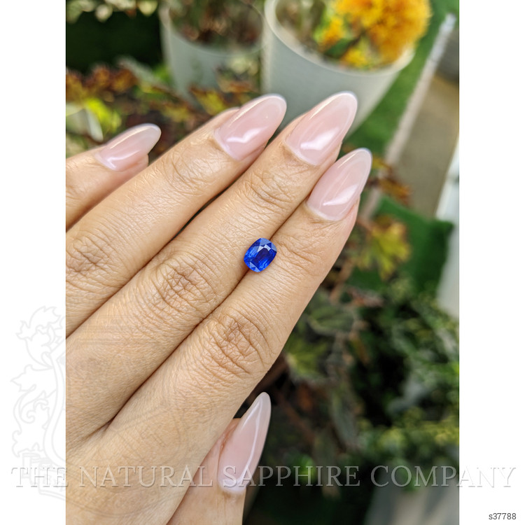1.33 Ct. Blue Sapphire from Ceylon (Sri Lanka)