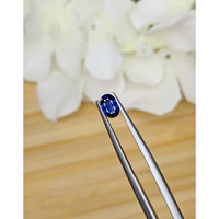 0.56 Ct. Blue Sapphire from Ceylon (Sri Lanka) Life Style