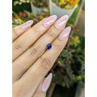 1.04 Ct. Blue Sapphire from Ceylon (Sri Lanka) Life Style