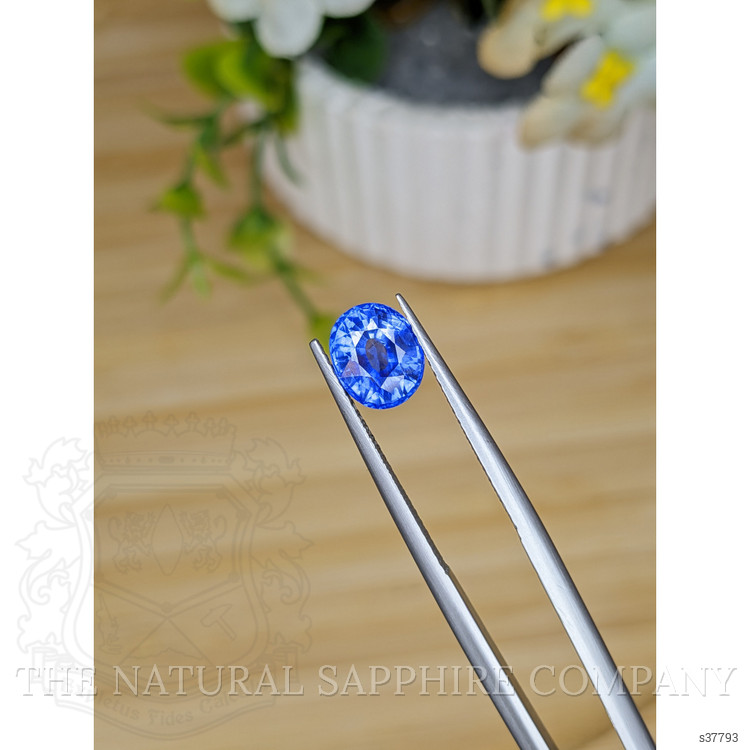 2.00 Ct. Blue Sapphire from Ceylon (Sri Lanka)