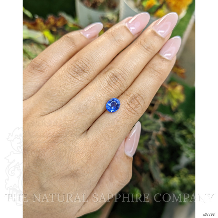 2.00 Ct. Blue Sapphire from Ceylon (Sri Lanka)