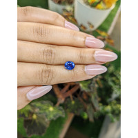 2.00 Ct. Blue Sapphire from Ceylon (Sri Lanka) Life Style