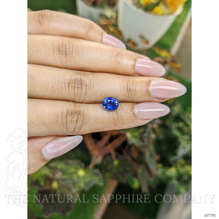 2.00 Ct. Blue Sapphire from Ceylon (Sri Lanka)
