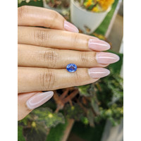 1.76 Ct. Blue Sapphire from Ceylon (Sri Lanka) Life Style