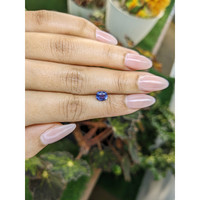 1.31 Ct. Blue Sapphire from Ceylon (Sri Lanka) Life Style