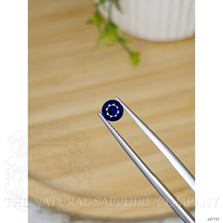 0.68 Ct. Blue Sapphire from Ceylon (Sri Lanka)