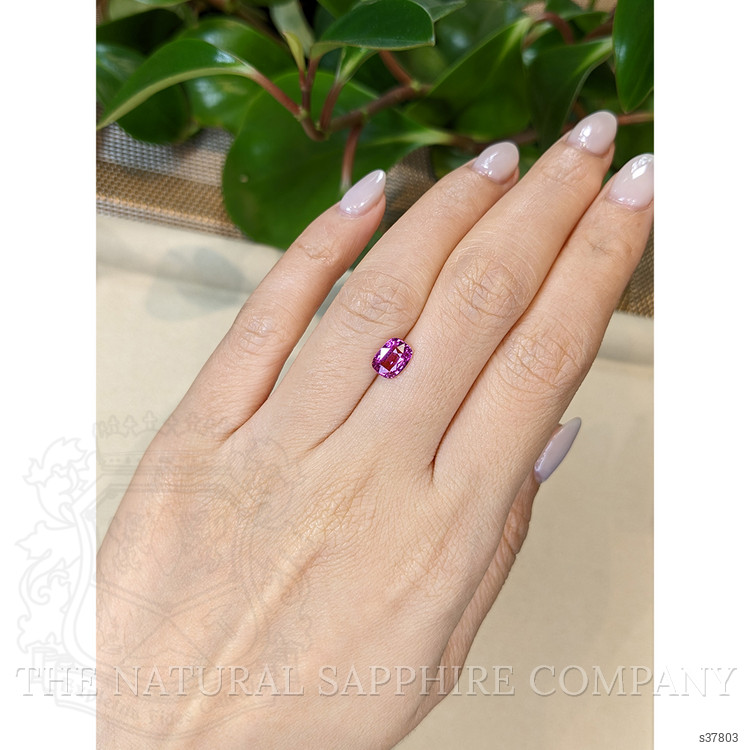 1.57 Ct. Pinkish Purple Sapphire from Ceylon (Sri Lanka)