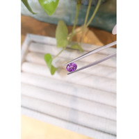 1.53 Ct. Purplish Pink Sapphire from Madagascar Life Style