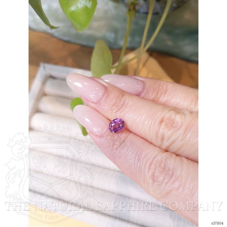 1.53 Ct. Purplish Pink Sapphire from Madagascar